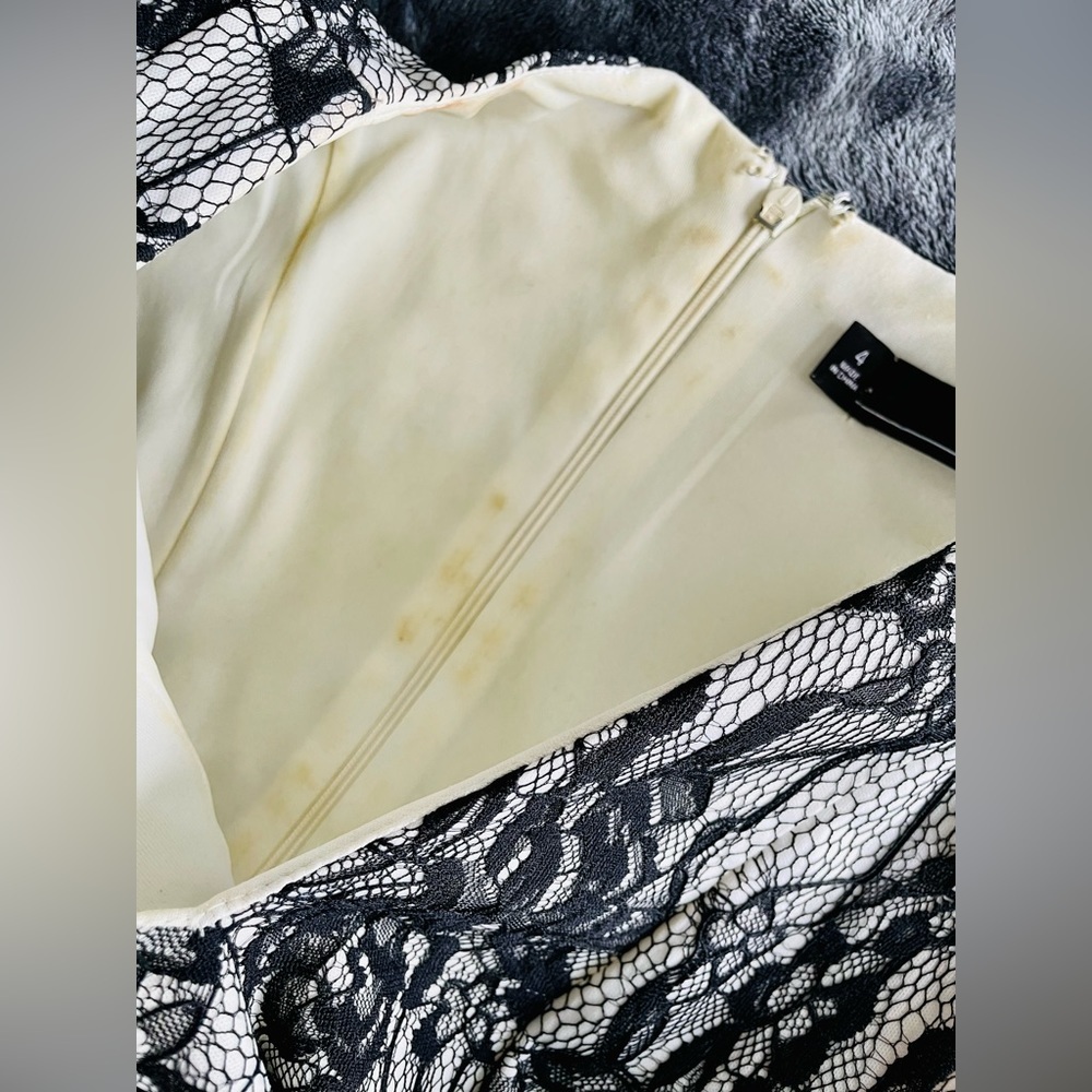 Very flattering lace dress size 4 - Picture 2 of 7
